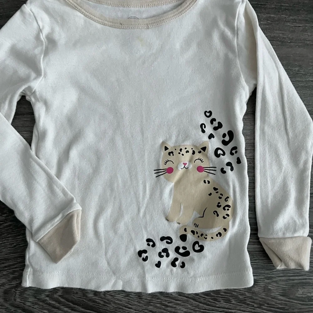 Cat Baby girl 3T pajama set - Picture 2 of 6